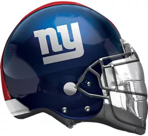 Anagram New York Giants Football Blue 24" Helmet Foil Super Shape Balloon - Picture 1 of 1