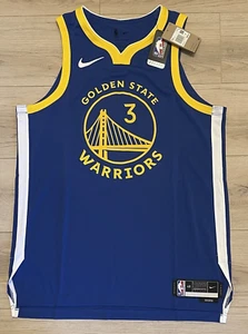 NEW Nike Golden State Warriors Poole Authentic IR Icon Edition Jersey 48 Large L - Picture 1 of 8