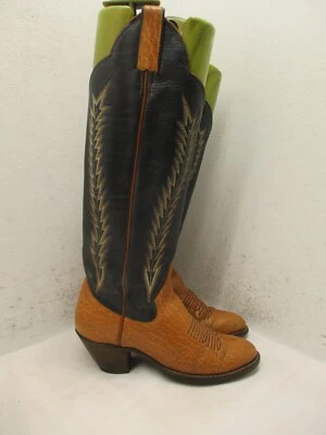 Botas de Vaquero Altas Panhandle Delgadas De Colección Para Mujer Cuero Marrón Talla 5.5 A Foto 1 de 4