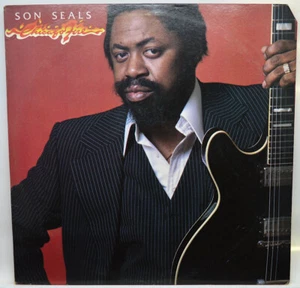 SON SEALS ~ Chicago Fire ~ Original 1980 VINYL LP ~ AL 4720 ~ Promo / Cut-Out? - Picture 1 of 6