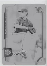 2015 Bowman Chrome Prospects Printing Plate Black 1/1 Kohl Stewart #BCP197 o2e