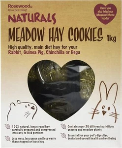 Rosewood Naturals Meadow Hay Cookies, 1kg - Picture 1 of 3