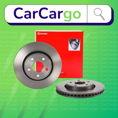 Par de discos de freno delanteros ventilados Brembo Jeep Grand Cherokee 3,7 V6 2004-2010 328 mm Foto 1 de 4