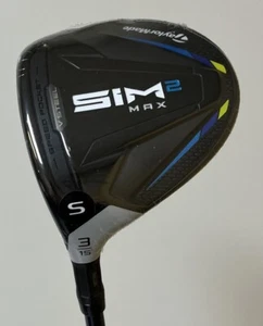 New Taylormade Sim 2 Max 3 Wood Stiff Flex Ventus Blue LH COMES WITH Org H/C - Picture 1 of 9