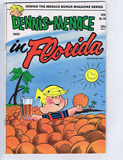 Dennis the Menace Bonus Magazine Series #148 Fawcett 1976 Dennis in Florida