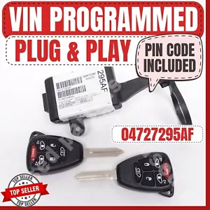 ⛽ VIN PROGRAMMED PLUG & PLAY IMMOBILIZER GRAND CARAVAN TOWN & COUNTRY 04727295AF - Foto 1 di 7