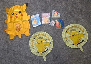 Pokemon Birthday Decorations Balloons Banner Cut Outs And Cupcake Decor - Picture 1 of 6
