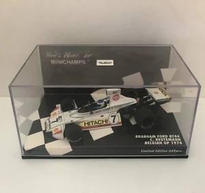 1:43 F1 Minichamps Brabham BT44 1974 Carlos Reutemann Formula 1 No Spark - Foto 1 di 1