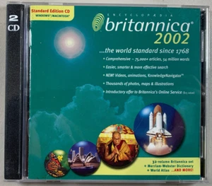 Encyclopedia Britannica 2002 Standard Edition CD for Windows / Macintosh Discs - Picture 1 of 5