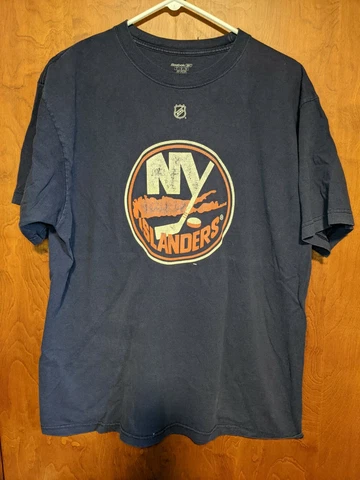 NHL NY Islanders Officially Licensed #91 Tavares Reebok Blue Short Sleeve Cover