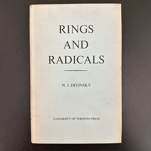 RINGS AND RADICALS Mathematical Expositions No. 14 1965 HCDJ Book N. J. DIVINSKY - Picture 1 of 13