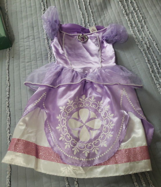 Vestido Fantasia Camisola Infantil Princesinha Sofia