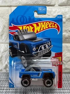 Hot Wheels Then And Now 6/10 Custom Ford Bronco 163/250 Blue - Picture 1 of 4
