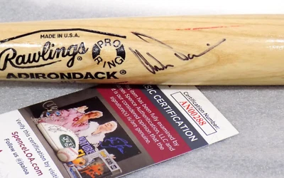 Chili Davis Signed Autograph Auto Adirondack Mini Bat JSA COA - Image 1 of 4