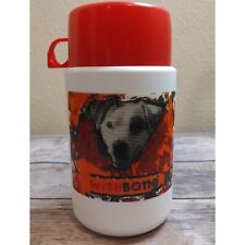 Vintage Wishbone the Dog Thermos with Lid, Wishbone Thermos A1