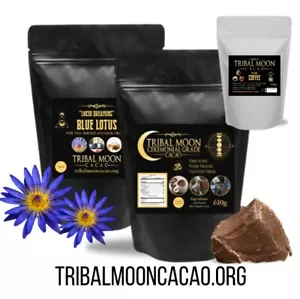 Ceremonial Grade Cacao - Tribal Moon 610g - ON SALE NOW - Picture 1 of 12