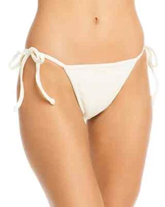NWT Faithfull the Brand Plain Ivory Hazel Swimsuit Bikini Bottom Large yjn0823 - Picture 1 of 2
