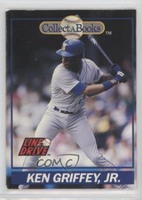 1991 Line Drive Collect-A-Books Ken Griffey Jr #4 HOF