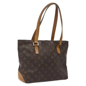 LOUIS VUITTON Monogram Cabas Piano Tote Bag M51148 LV Auth BD1023 - Picture 1 of 22