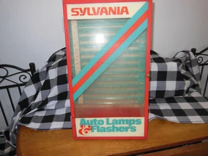 Vintage Sylvana Auto Lamp Bulb Flasher Store Display Cabinet - Picture 1 of 10