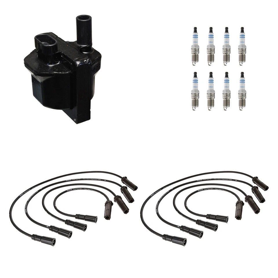 Kit de 8 bujías de iridio Bosch cables de bobina de encendido Denso para C3500 K2500 7,4 V8 Foto 1 de 1