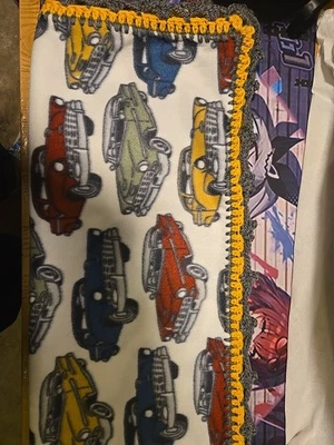 Manta pequeña de lana para autos clásicos/antiguos.  Hecho a mano Foto 1 de 4