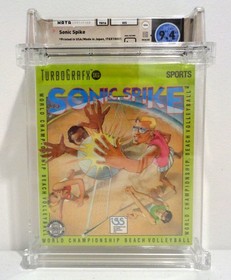 Sonic Spike TurboGrafx-16 TG 16 USA SEALED GRADED WATA 9.4 A++ VIDEO GAME