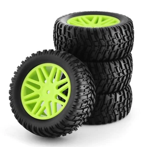 HSP Infinity 1/10 Short Course Truck Tires - 95mm All-Terrain Tires 4 Pcs Set - Picture 1 of 12