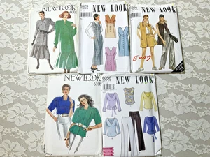 Lot of 5 NewLook Simplicity Patterns Misses Mixed Garments S-XL Uncut - Picture 1 of 6