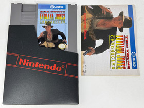 Young Indiana Jones Chronicles Nintendo NES w/ Manual Tested & Working