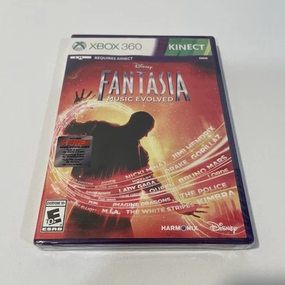 Disney Fantasia Music Evolved Xbox 360 Kinect Game Brand New Sealed - Image 1 of 3