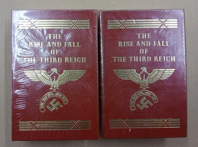 New! Easton Press The Rise and Fall of the Third Reich William L. Shirer Vol 1 2 Foto 1 de 4