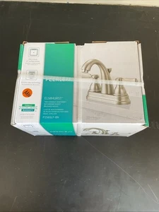 Peerless - Two Handle Centerset Bathroom Faucet Brushed Nickel P2565LF - BN M10 - Picture 1 of 6