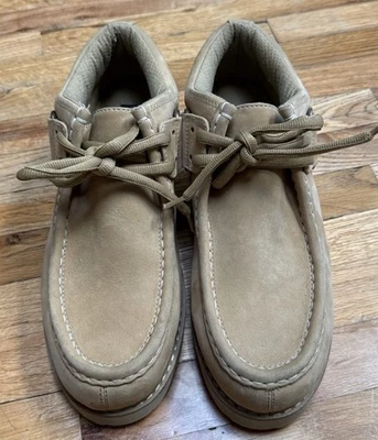 Lugz Hombres Botas Chukka 12 Gamuza Cuero Botas LUGZ Tostadas Foto 1 de 4