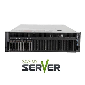 Dell PowerEdge R940 Server |4x 6132=56 Cores |384GB |H730P |4x 480GB SSD +Trays - Picture 1 of 5