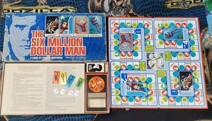 Vintage 1975 The Six Million Dollar Man Board Game COMPLETE - Picture 1 of 3
