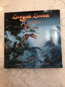 Dragon's Dream Roger Dean FOREWARDS BY SYD MEAD & RICK WAKEMAN 1st Printing - Picture 1 of 15