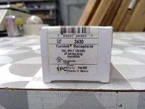 Receptáculo Pass & Seymour Turnlok: 3430 *ENVÍO GRATUITO* - Imagen 1 de 2