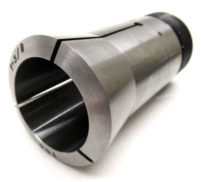 NICE! LYNDEX 1-5/8" 16C ROUND COLLET w/ INTERNAL THREADS - Image 1 of 3