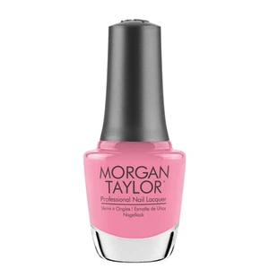 Morgan Taylor Nail Lacquer "Bed Of Petals" Bright Pink Crème - 15 mL | .5 fl oz - Picture 1 of 3