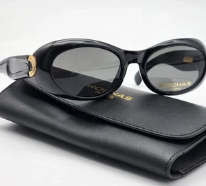 Vintage 1990s Rochas 9072 01 Sunglasses Made in France NOS with Black Case - Picture 1 of 5