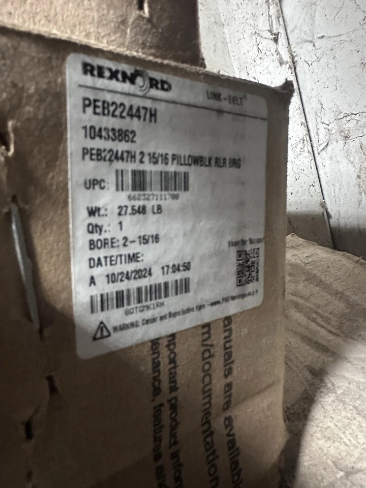 REXNORD PEB22447H BEARING - Image 1 of 1