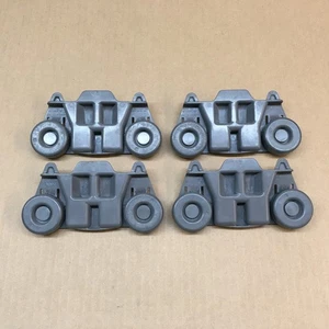 (4) Whirlpool Maytag Kenmore KitchenAid Dishwasher Lower Rack Wheels W10195416V - Picture 1 of 4