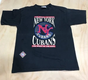 A5053 Vintage New York Cubans Shirt Size 2XL NLBM MLB Tee Baseball - Bild 1 von 11