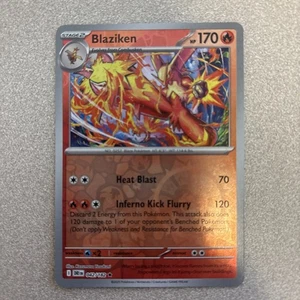 Blaziken Destined Rivals Reverse Holo Pokémon TCG 042/182 Scarlet & Violet Rare - Picture 1 of 3
