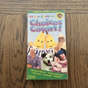 Kids for Character: Choices Count! VHS 1997 Children’s Education Classics - Picture 1 of 6