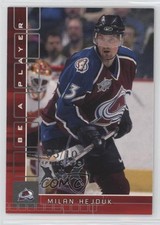2001-02 ITG Be A Player Memorabilia Ruby Spring Expo /10 Milan Hejduk #73
