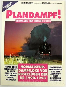 Plandampf! Normalspur-Dampfloks vor Regelzügen der DR 1990-1993. EK-Themen 11 - Bild 1 von 5