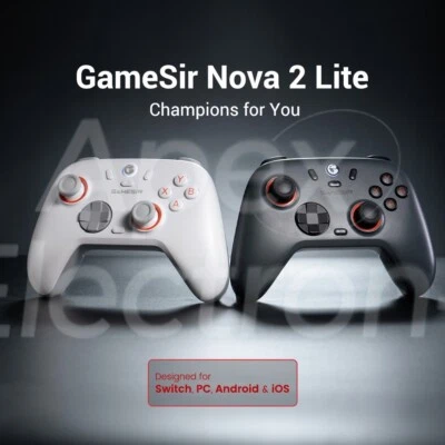 GameSir-Nova 2 Lite Controller di gioco wireless per Switch PC Android iOS - Immagine 1 di 4