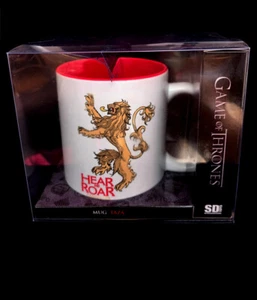 TAZA MUG OFFICIAL GAME OF THRONES HEAR ME ROAR Lannister SD Toys Juego de Tronos - Picture 1 of 3